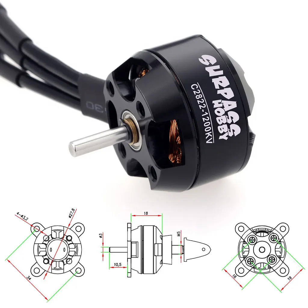 SURPASS HOBBY 2822 2826 2830 2 - Brushless Motor Thrust Test Stand recensione e prezzo
