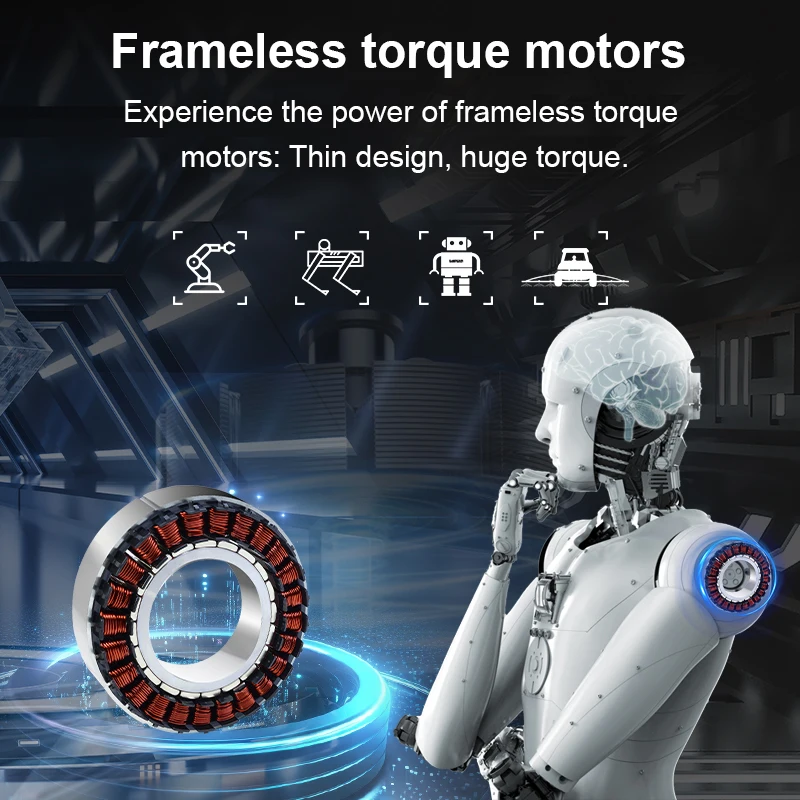 Motore BLDC Senza Telaio ad Al - Direct Drive Servo Motor Robotics recensione e prezzo